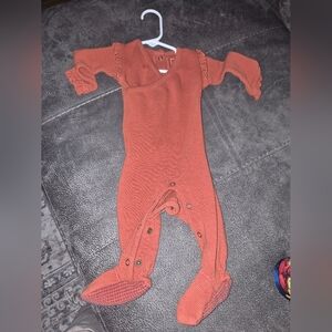 Adorable Red Kids Footie by Loved Baby